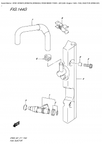 144G  -  Fuel  Injector  (Df60A  E01) (144G -   (Df60A E01))