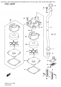 160R - Water Pump  (Df60Avt  E01) (160R -   (Df60Avt E01))