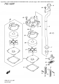 160R - Water Pump  (Df60Avt  E01) (160R -   (Df60Avt E01))