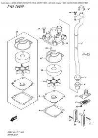 160R - Water Pump  (Df60Avt  E01) (160R -   (Df60Avt E01))