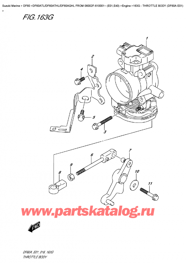  ,  , Suzuki DF60A TS / TL FROM 06002F-610001~ (E01) ,   (Df60A E01)
