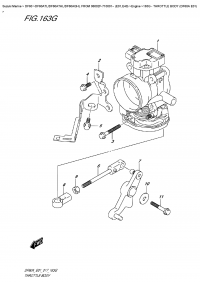 163G  -  Throttle  Body  (Df60A  E01) (163G -   (Df60A E01))