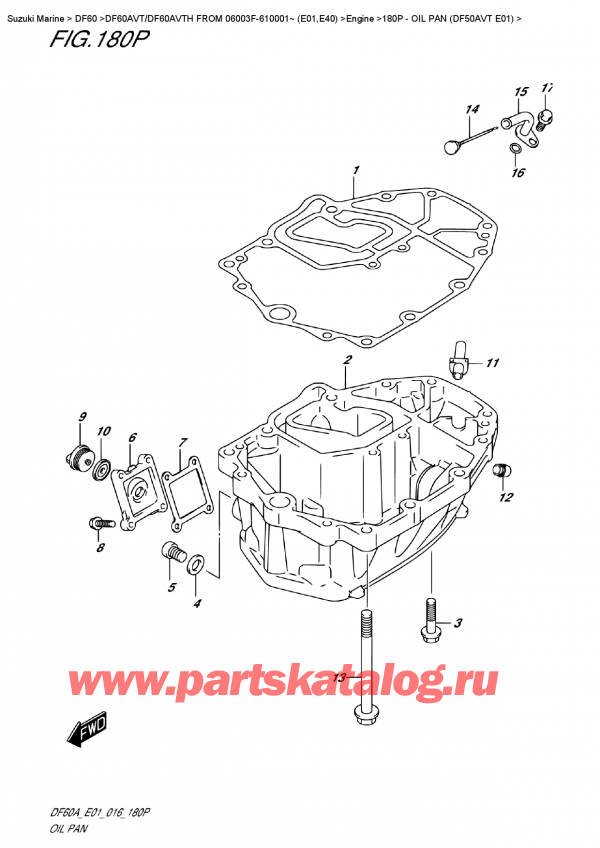 ,   , Suzuki DF60AV TL / TX FROM 06003F-610001~    (E01)    2016 ,   (Df50Avt E01)