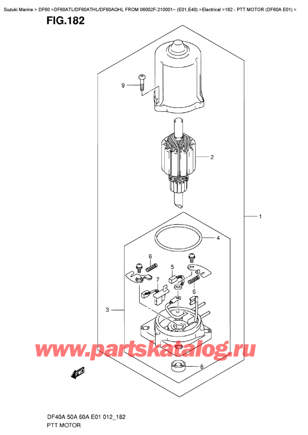  ,   , Suzuki DF60A TS / TL FROM 06002F-210001~ (E01),   (Df60A E01)