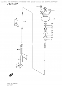 210C - Shift  Rod  (Df60Avt  E01) (210C -   (Df60Avt E01))