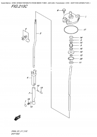 210C - Shift  Rod  (Df60Avt  E01) (210C -   (Df60Avt E01))