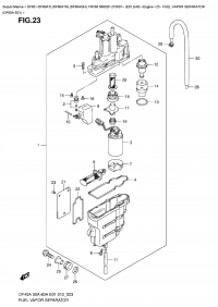 23  -  Fuel  Vapor  Separator  (Df60A  E01) (23 -    (Df60A E01))