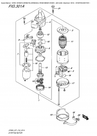 301A  -  Starting  Motor (301A -  )