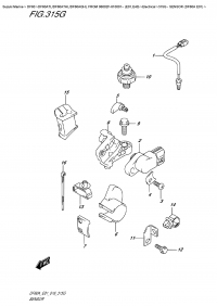 315G  -  Sensor  (Df60A  E01) (315G -  (Df60A E01))