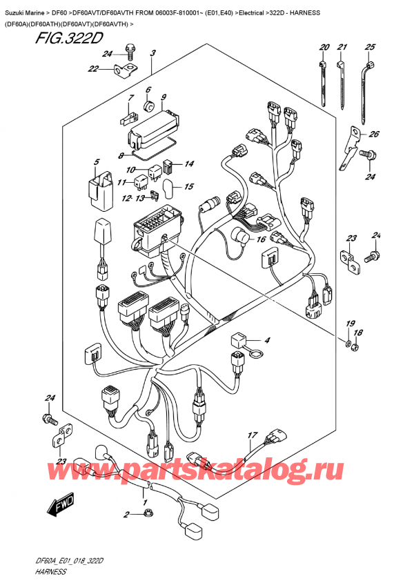   ,   , Suzuki DF60AV TL / TX FROM 06003F-810001~ (E01),   (Df60A) (Df60Ath) (Df60Avt) (Df60Avth)