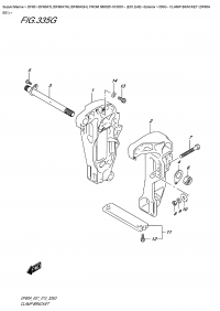 335G  -  Clamp  Bracket  (Df60A  E01) (335G -   (Df60A E01))