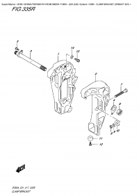 335R - Clamp  Bracket  (Df60Avt  E01) (335R -   (Df60Avt E01))