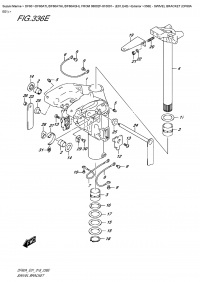 336E - Swivel Bracket  (Df60A  E01) (336E -   (Df60A E01))