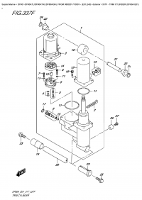 337F  -  Trim  Cylinder  (Df60A  E01) (337F -   (Df60A E01))