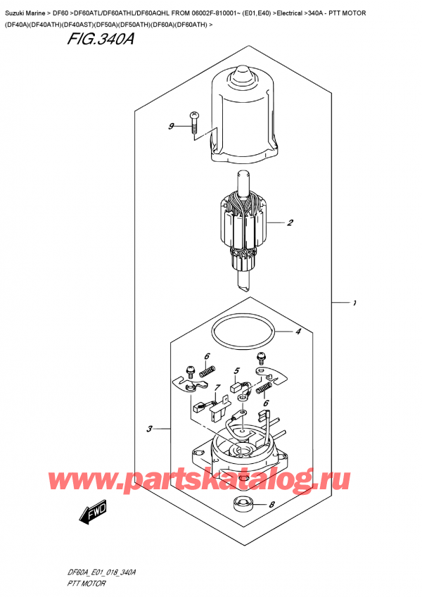  ,   , Suzuki DF60A TS / TL FROM 06002F-810001~ (E01) , Ptt  Motor  (Df40A)(Df40Ath)(Df40Ast)(Df50A)(Df50Ath)(Df60A)(Df60Ath)