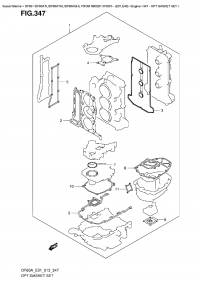 347  -  Opt:gasket  Set (347 - :  )