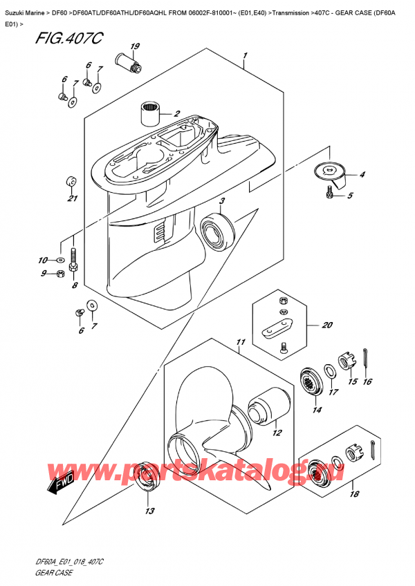 ,   , Suzuki DF60A TS / TL FROM 06002F-810001~ (E01) ,    (Df60A E01)