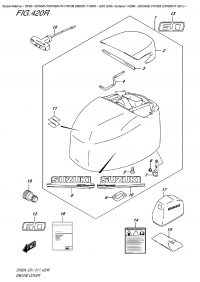 420R - Engine  Cover  (Df60Avt  E01) (420R -   () (Df60Avt E01))