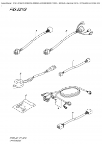 521G  -  Opt:harness  (Df60A  E01) (521G - :   (Df60A E01))