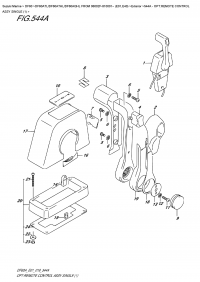 544A  -  Opt:remote  Control  Assy  Single  (1) (544A -    ,  (1))