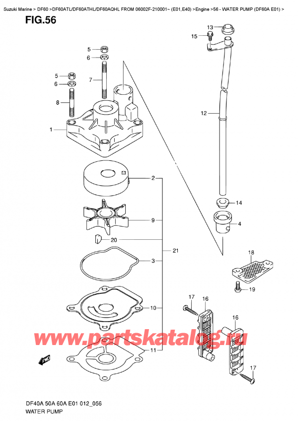  ,  , Suzuki DF60A TS / TL FROM 06002F-210001~ (E01),   (Df60A E01)