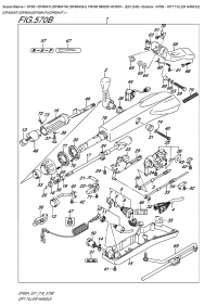 570B  -  Opt:tiller  Handle  (Df40Ast)(Df60A)(Df50Avt)(Df60Avt) (570B - :  (Df40Ast) (Df60A) (Df50Avt) (Df60Avt))