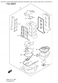 585A  - Opt:gasket Set (585A - :  )