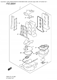 585A - Opt:gasket  Set (585A - :  )