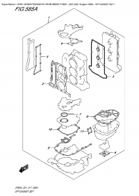 585A - Opt:gasket  Set (585A - :  )