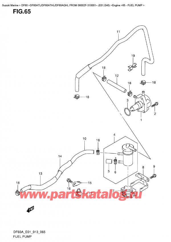 ,   , SUZUKI DF60A TL/TS FROM 06002F-310001~ (E01),  