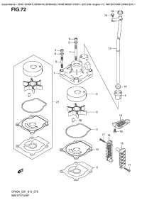 72 - Water Pump (Df60A  E01) (72 -   (Df60A E01))