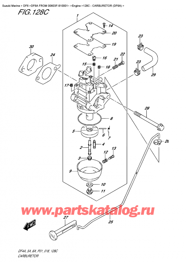 ,   , Suzuki DF6A S / L FROM 00603F-810001~ ,  (Df6A)