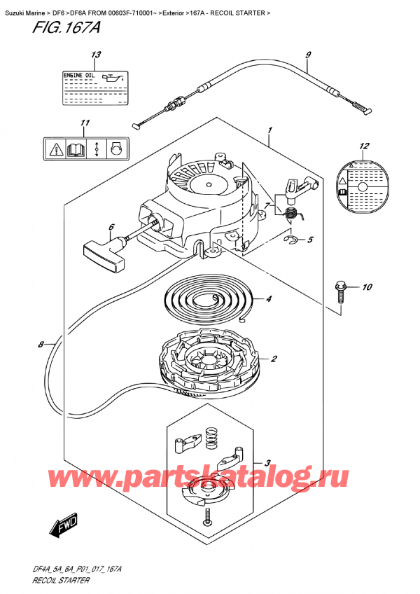 ,   , SUZUKI DF6A S/L FROMV00603F-710001~ ,  