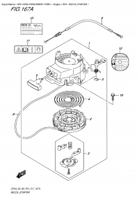 167A  -  Recoil  Starter (167A -  )