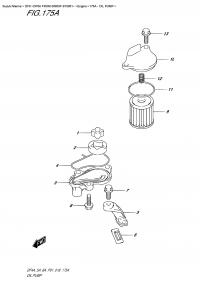 175A  -  Oil  Pump (175A -  )