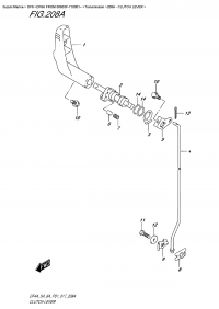 208A  -  Clutch  Lever (208A -  )