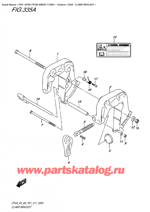  ,   , Suzuki DF6A S/L FROMV00603F-710001~ ,  