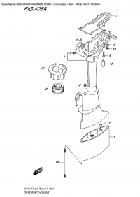 405A  -  Drive  Shaft  Housing (405A -   )