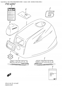 420C  -  Engine  Cover  (Df6A) (420C -   () (Df6A))