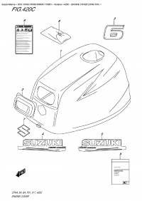 420C  -  Engine  Cover  (Df6A P01) (420C -   () (Df6A P01))