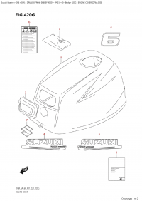 420G - Engine Cover (Df6A:020) (420G -   () (Df6A: 020))
