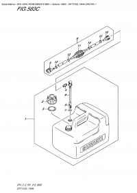 583C  -  Opt:fuel  Tank  (Df6 P01) (583C - :   (Df6 P01))