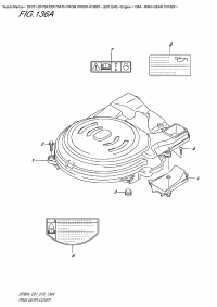 136A - Ring  Gear  Cover (136A -   )