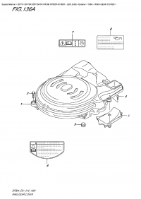 136A - Ring  Gear  Cover (136A -   )