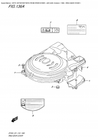 136A - Ring  Gear  Cover (136A -   )