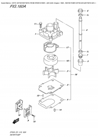 160A - Water Pump  (Df70A  E01)(Df70Ath  E01) (160A -   (Df70A E01) (Df70Ath E01))