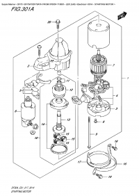 301A - Starting  Motor (301A -  )