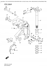 336A - Swivel  Bracket  (Df70A)(Df90A)(Df100B) (336A -   (Df70A) (Df90A) (Df100B))