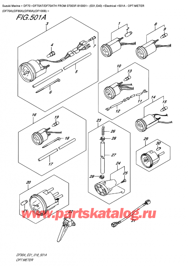   ,   ,  DF70A TL FROM 07003F-810001~ (E01) , :  (Df70A) (Df80A) (Df90A) (Df100B)