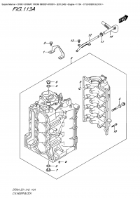 113A  -  Cylinder Block (113A -  )